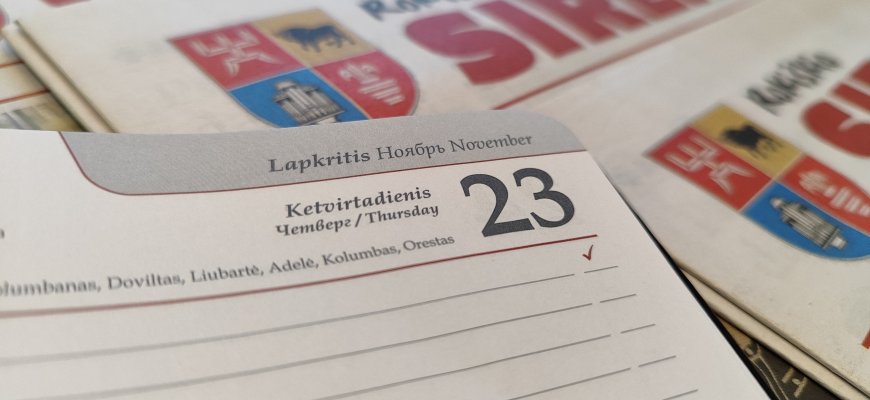 Lapkričio 23-oji Lietuvoje ir pasaulyje