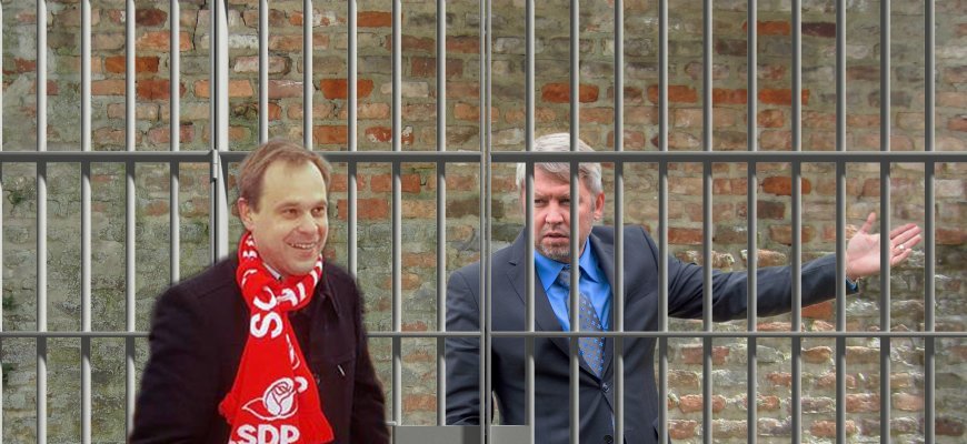 Rokiškio teismo rūmuose susitiko Antanas Vagonis ir buvęs jo patarėjas Tadas Barauskas