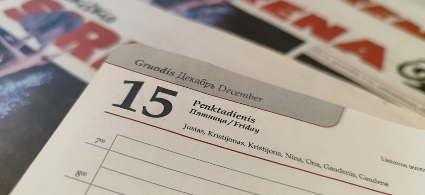 Gruodžio 15-oji Lietuvoje ir pasaulyje