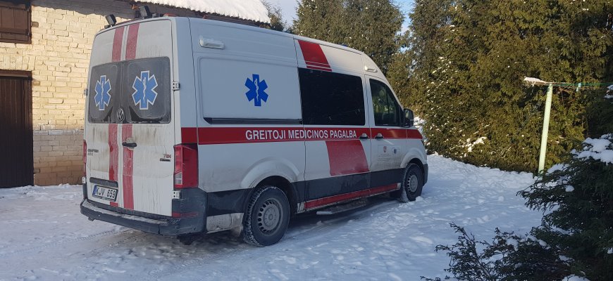 Perdavė medikams
