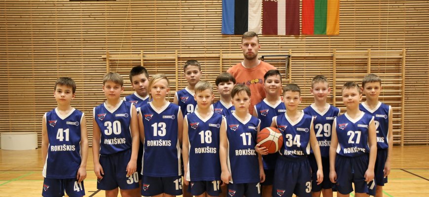 Rokiškio jaunieji krepšininkai viešėjo Estijoje