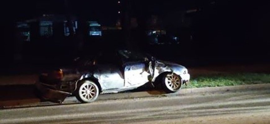 Naktinė „Audi“ kelionė baigėsi Perkūno gatvėje