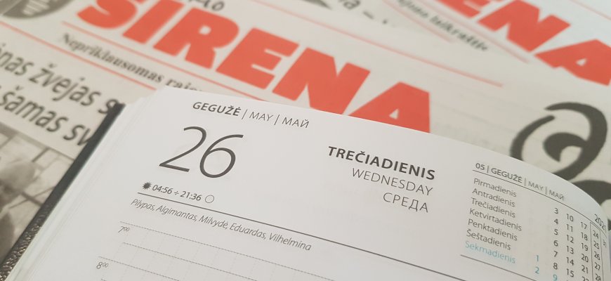 Gegužės 26-oji Lietuvoje ir pasaulyje