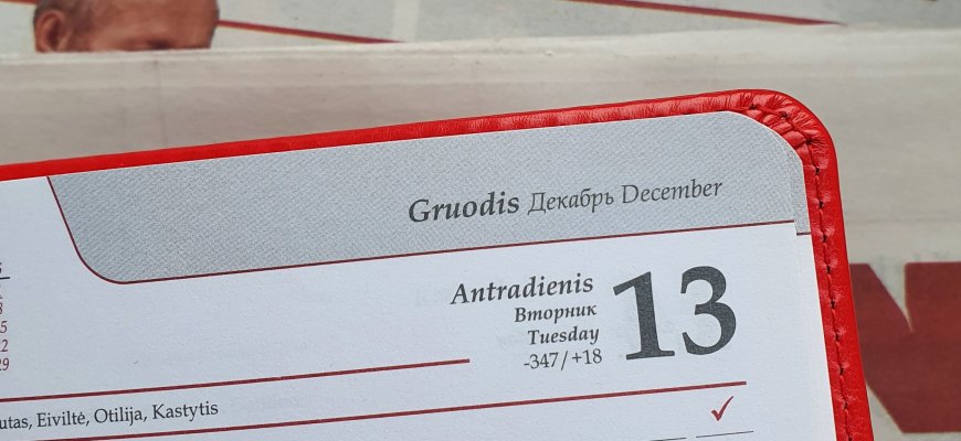 Gruodžio 13-oji Lietuvoje ir pasaulyje