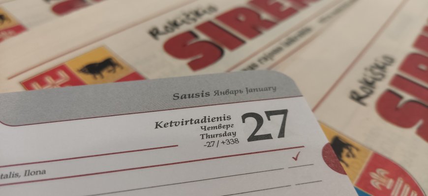 Sausio 27-oji Lietuvoje ir pasaulyje