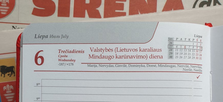 Liepos 6-oji Lietuvoje ir pasaulyje