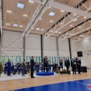 Perkirpti baltą arenos atidarymo juostelę į Rokiškį atskubėjo Ministrė Pirmininkė (foto)