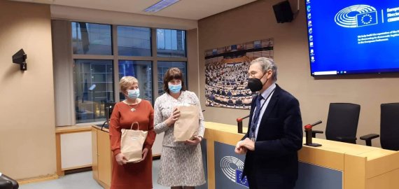 Juodupės gimnazijos mokytojos Rimos Šimėnienės kelionė į Europos parlamentą Briuselyje (foto)