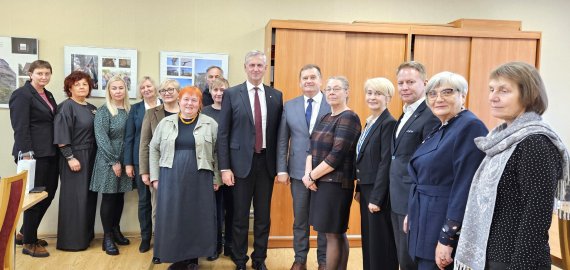 Rokiškio rajono savivaldybė sulaukė svečių iš Ignalinos