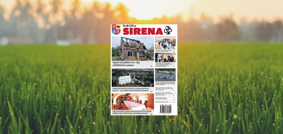 Naujausiame „Rokiškio Sirena“ numeryje skaitykite