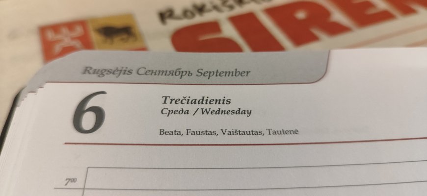 Rugsėjo 6-oji Lietuvoje ir pasaulyje
