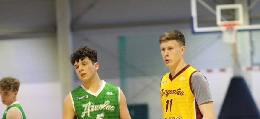 Rokiškio „Vaižgantas I“ ekipa pergalingai pradėjo ketvirtfinalio seriją (foto)
