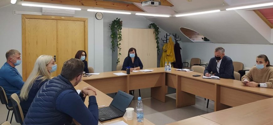 Užimtumo tarnyboje vyko mero ir Rokiškio verslininkų susitikimas
