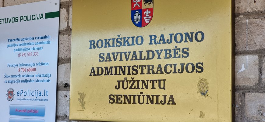 Jūžintų seniūnijos kaimų gyventojų dėmesiui