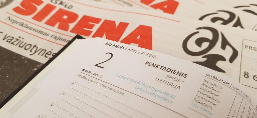 Balandžio 2-oji Lietuvoje ir pasaulyje