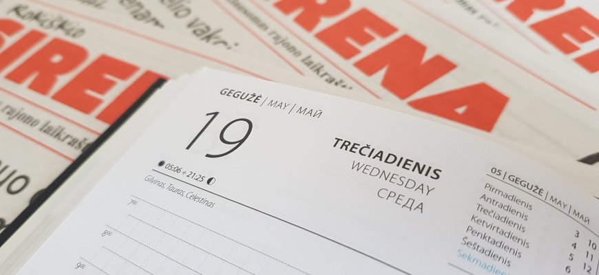 Gegužės 19-oji Lietuvoje ir pasaulyje