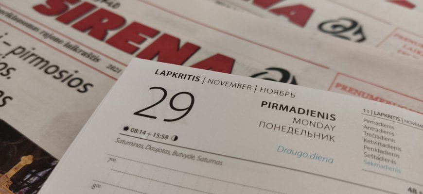 Lapkričio 29-oji Lietuvoje ir pasaulyje
