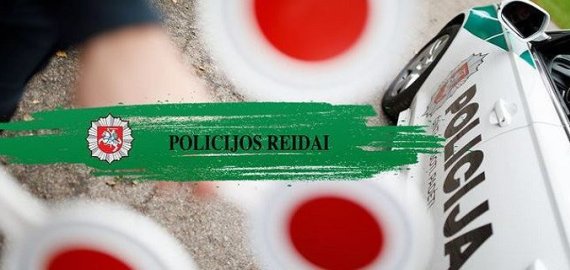 Vasarį organizuojamos eismo dalyvių kontrolės priemonės