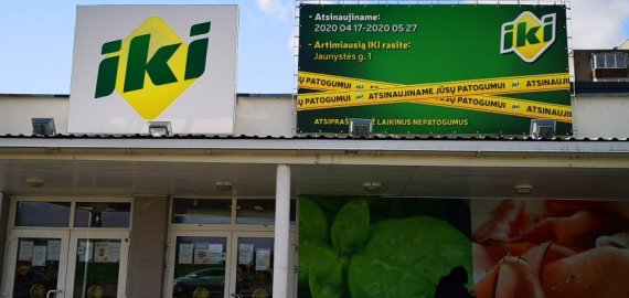 IKI parduotuvėje bus išplėsti keli skyriai