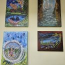 Rokiškio rajono savivaldybėje atidaryta krašto tautodailininkių paroda „Čiurlionio vizijų šviesoje“