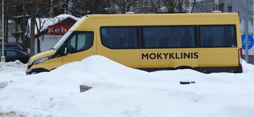 Savivaldybėms bus perduota beveik dvidešimt geltonųjų autobusiukų moksleivių pavėžėjimui - vieną gaus ir Rokiškis