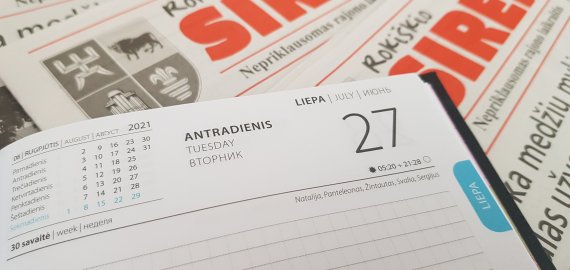 Liepos 27-oji Lietuvoje ir pasaulyje
