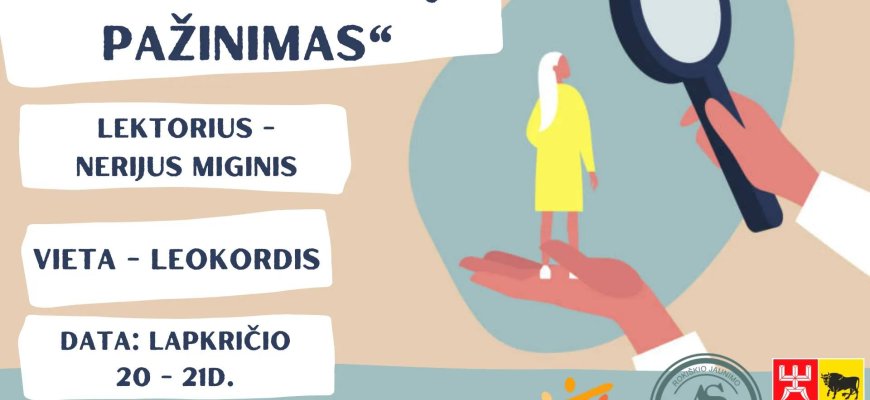 Rokiškio jaunimo organizacijų sąjunga „Apvalus stalas“ kviečia į mokymus „Savęs pažinimas”