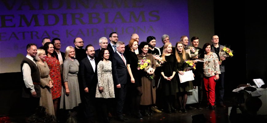 Profesionalių teatrų festivalio VAIDINAME ŽEMDIRBIAMS uždarymas (video)