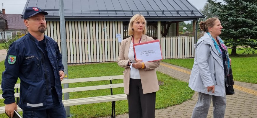 ESOC evakavo Obelių seniūniją – laimė, tai buvo tik funkcinės pratybos
