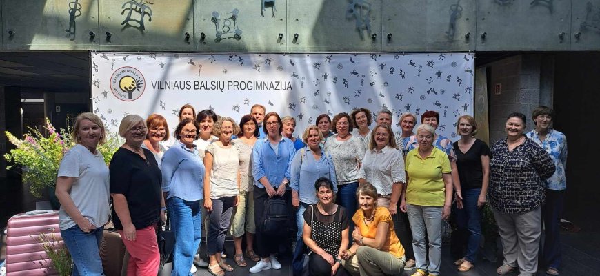Turiningas gimnazijos mokytojų mokslo metų užbaigimas