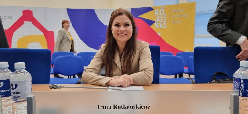 Rajono taryboje – pakeitimai: darbą pradėjo I. Rutkauskienė (foto)
