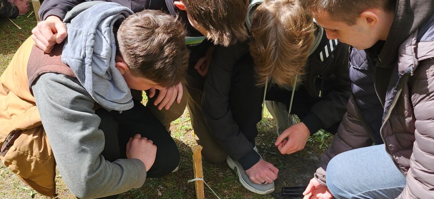 Trijų Rokiškio krašto gimnazijų devintokai mokosi pilietiškumo ir gynybos įgūdžių (foto)