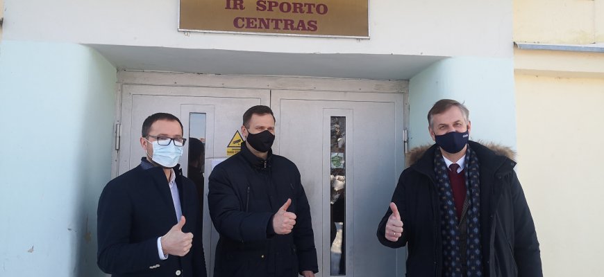 Rokiškyje paženklinti neįgaliesiems draugiški sporto objektai (foto +video)