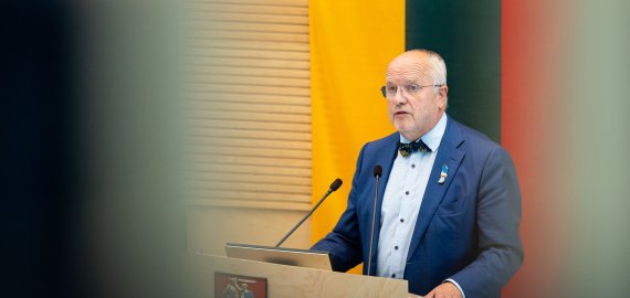 Seimo pirmininku išrinktas socialdemokratas J. Olekas