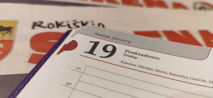 Sausio 19-oji Lietuvoje ir pasaulyje
