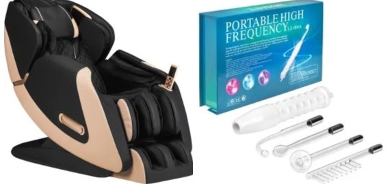 Malonumo, grožio ir sveikatos duetas - Darsonvalio aparatas ir masažinis fotelis