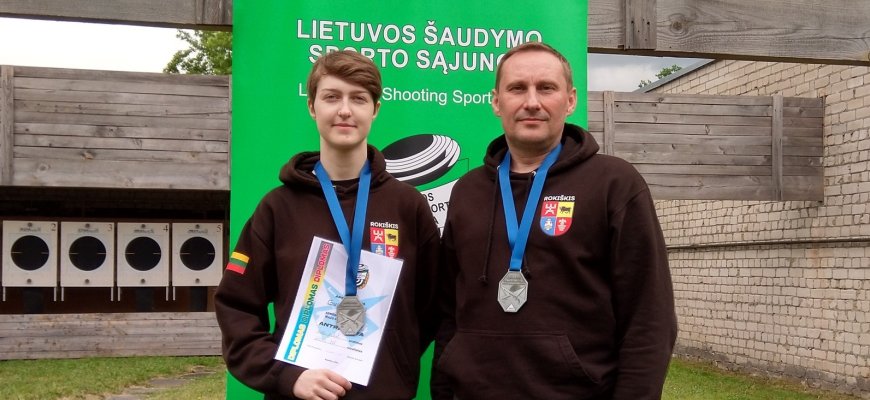 G. Mickytė – šaudymo vicečempionė