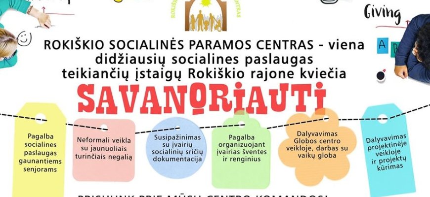 Kviečia savanoriauti