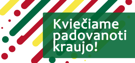 Spalio 10 d. maloniai kviečiame į kraujo donorystės akciją