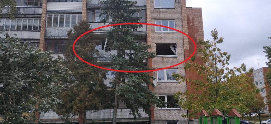 Bute įvyko sprogimas. Savininkė ligoninėje (foto)