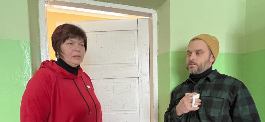 Mokyklos klasėje kriauniškiai įkūrė atiduotuvę (foto)