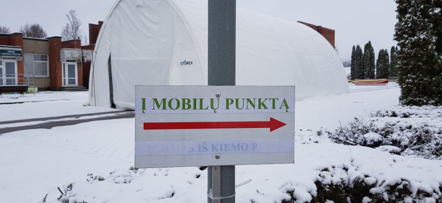Nuo gruodžio 1 d. keičiasi testavimas mobiliuose punktuose