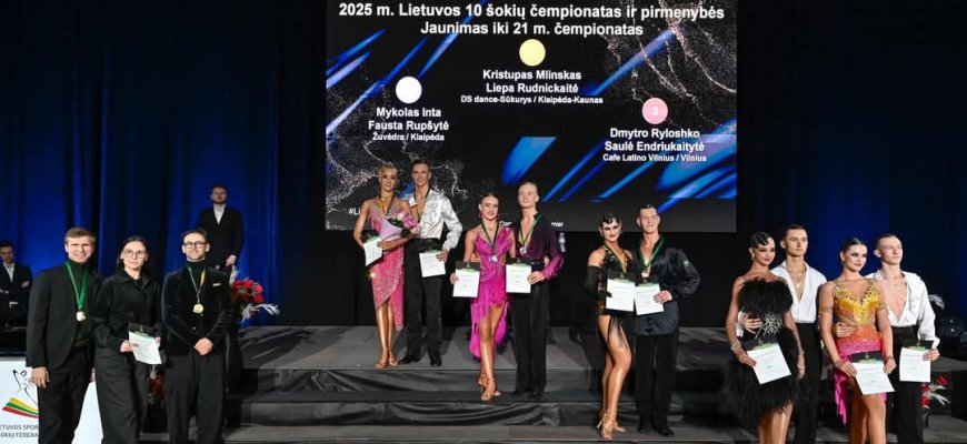 Pergalių nebus per daug: L. Rudnickaitė su partneriu vėl atstovaus Lietuvai pasaulio bei Europos čempionatuose