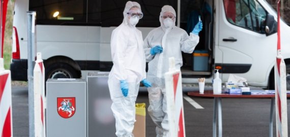 Antradienį atidaromi keturi mobilieji koronaviruso patikros punktai regionuose