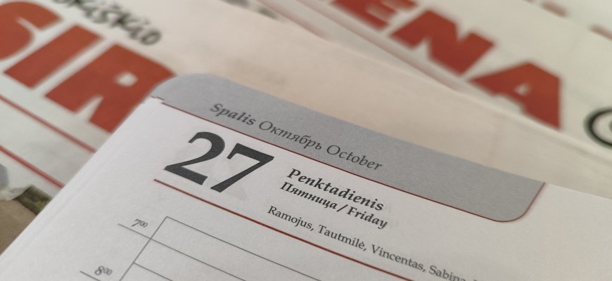 Spalio 27-oji Lietuvoje ir pasaulyje