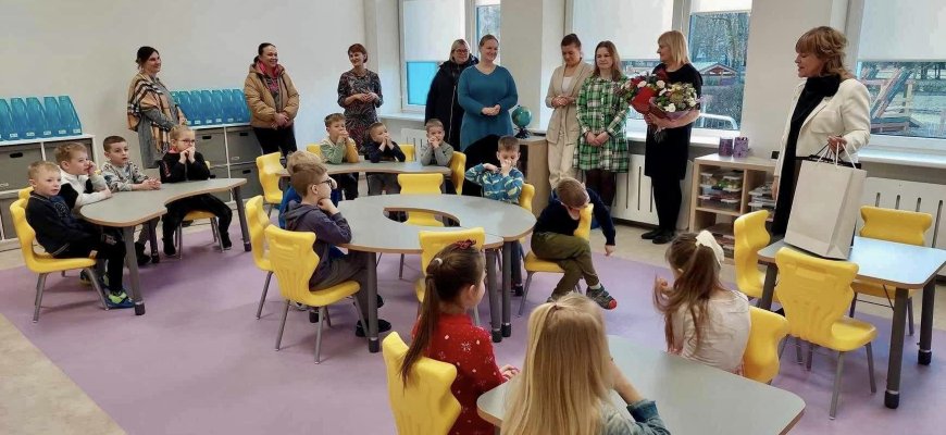 Į baigiamą renovuoti „Ąžuoliuką“ sugrįžta vaikai