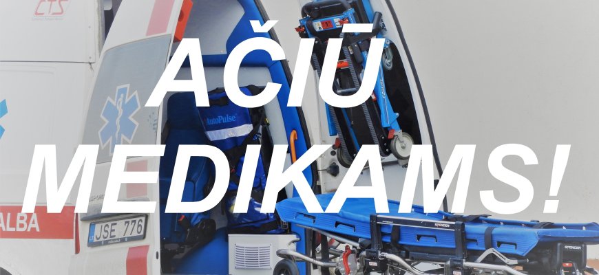 Sveikiname medikus su profesine švente!