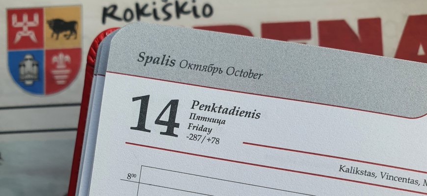 Spalio 14-oji Lietuvoje ir pasaulyje