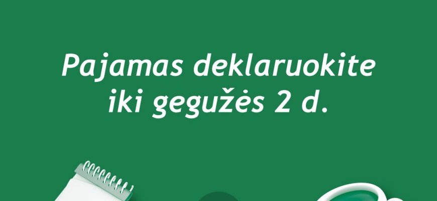 Iki kovo 8-osios pajamas deklaravo 3,4 tūkst. rokiškėnų