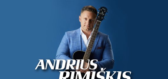 Spalio 10 d. Andriaus Rimiškio koncertas „Laimingas žmogus“
